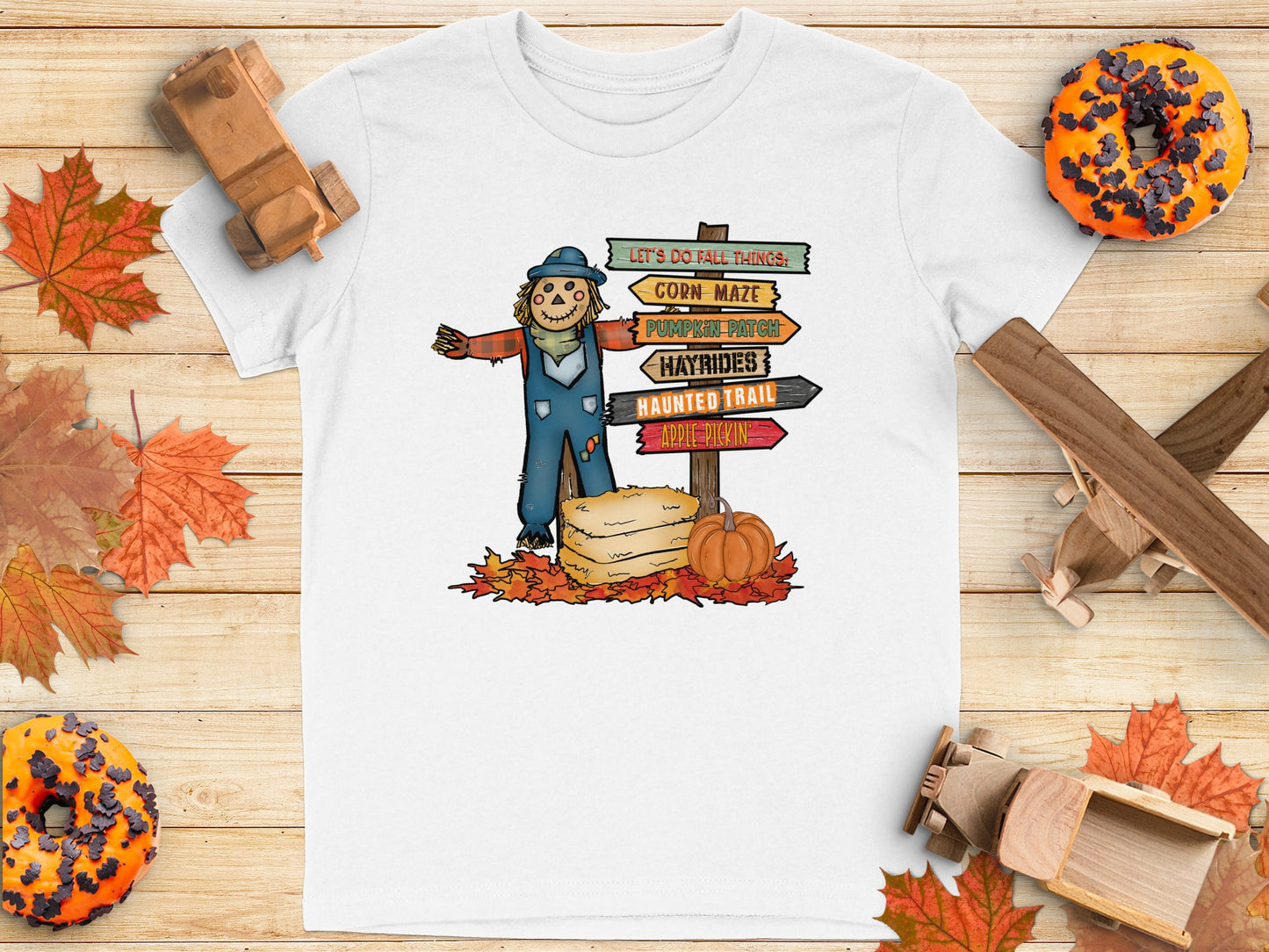 Let's Do Fall Things Scarecrow Halloween T-Shirt product