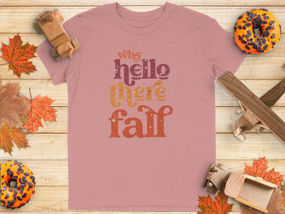 Why Hello There Fall Graphic T-Shirt product type