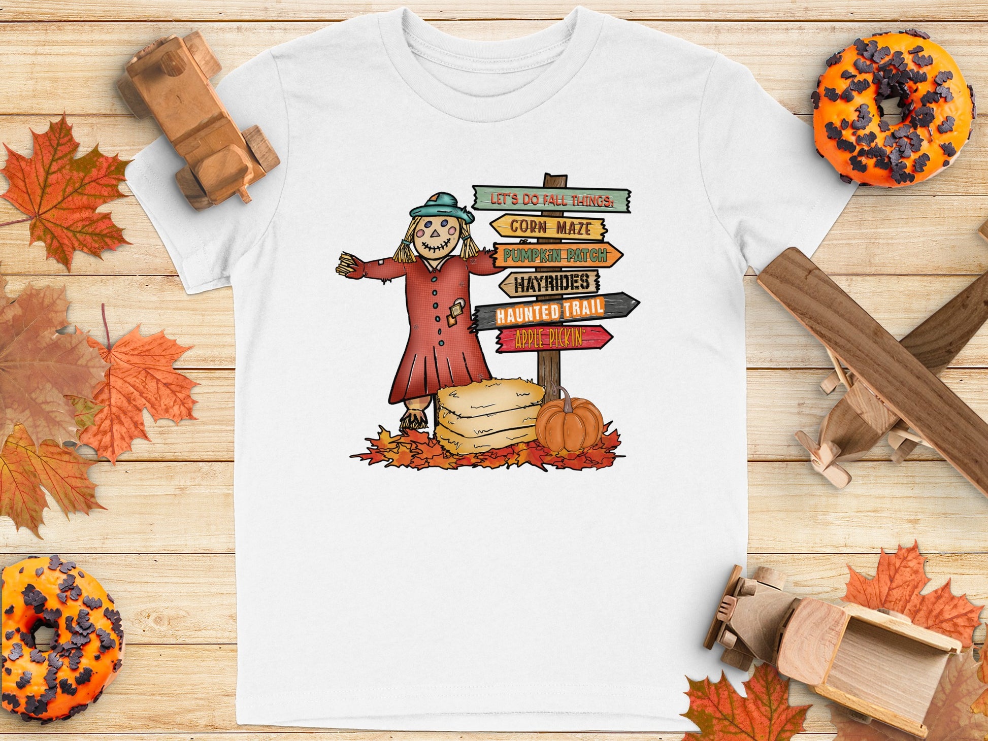 Halloween Scarecrow Fall Activities T-shirt product