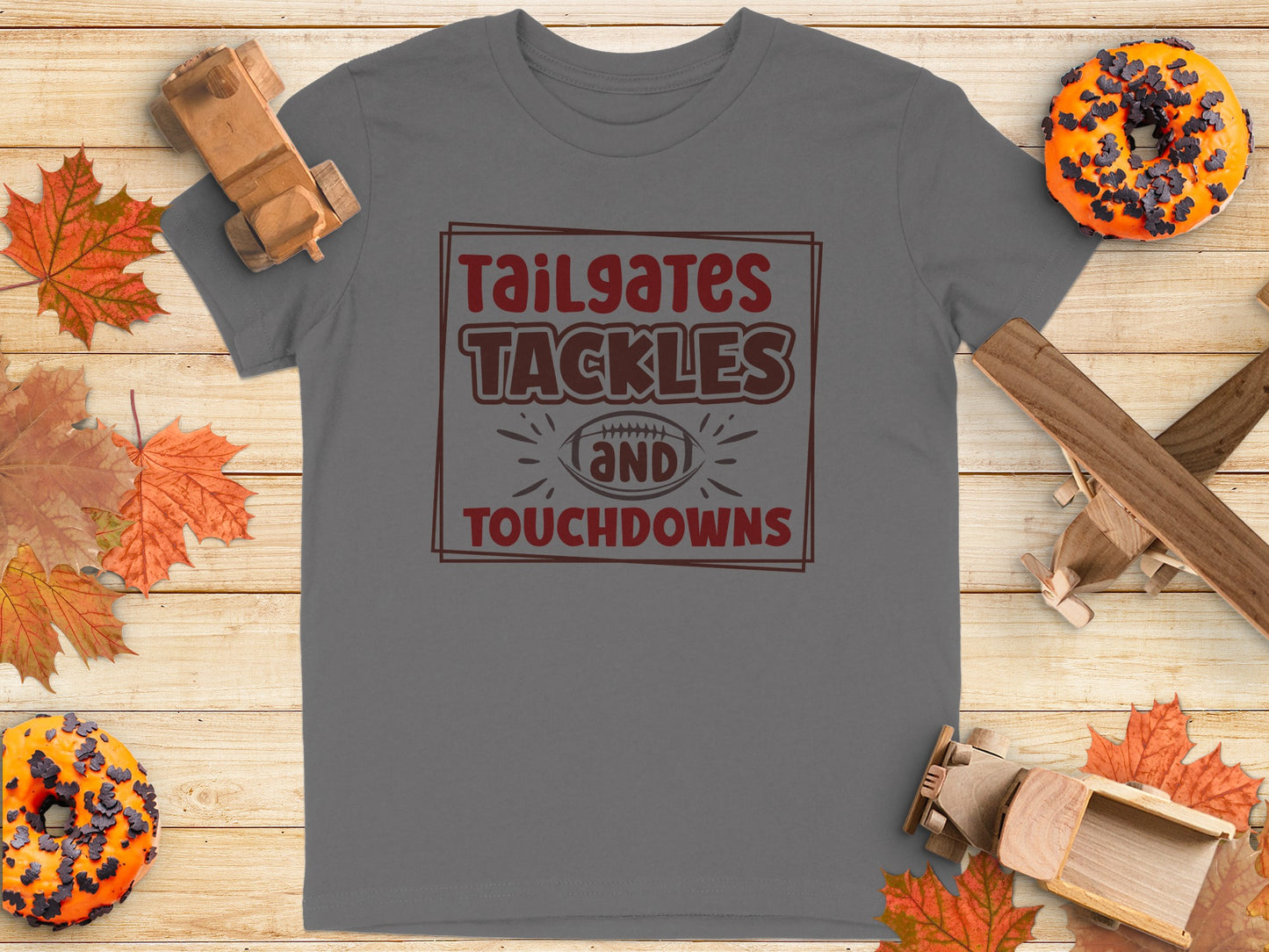 Tailgates Tackles and Touchdowns Graphic T-Shirt product