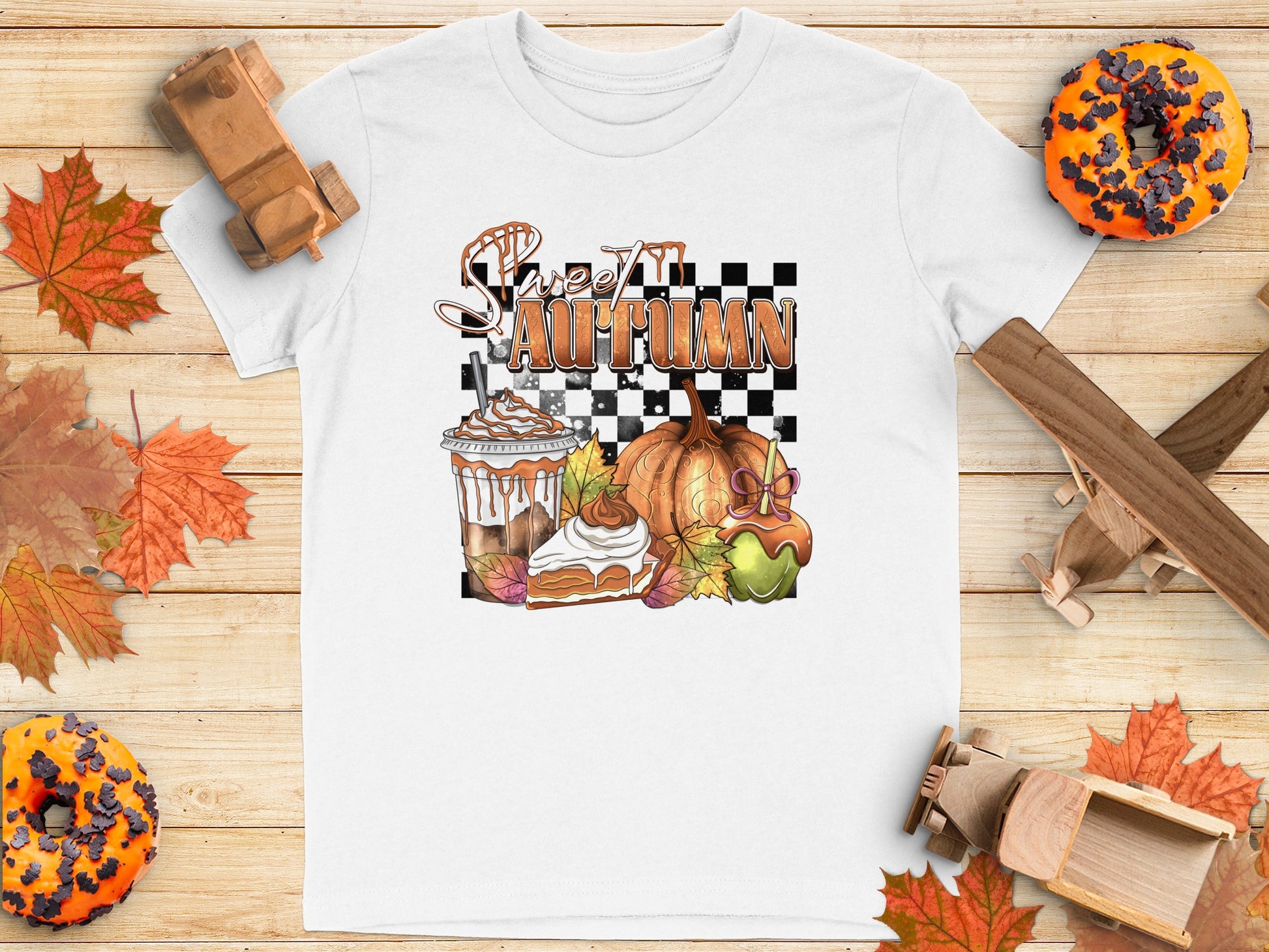 Sweet Autumn Theme Graphic Tee product type