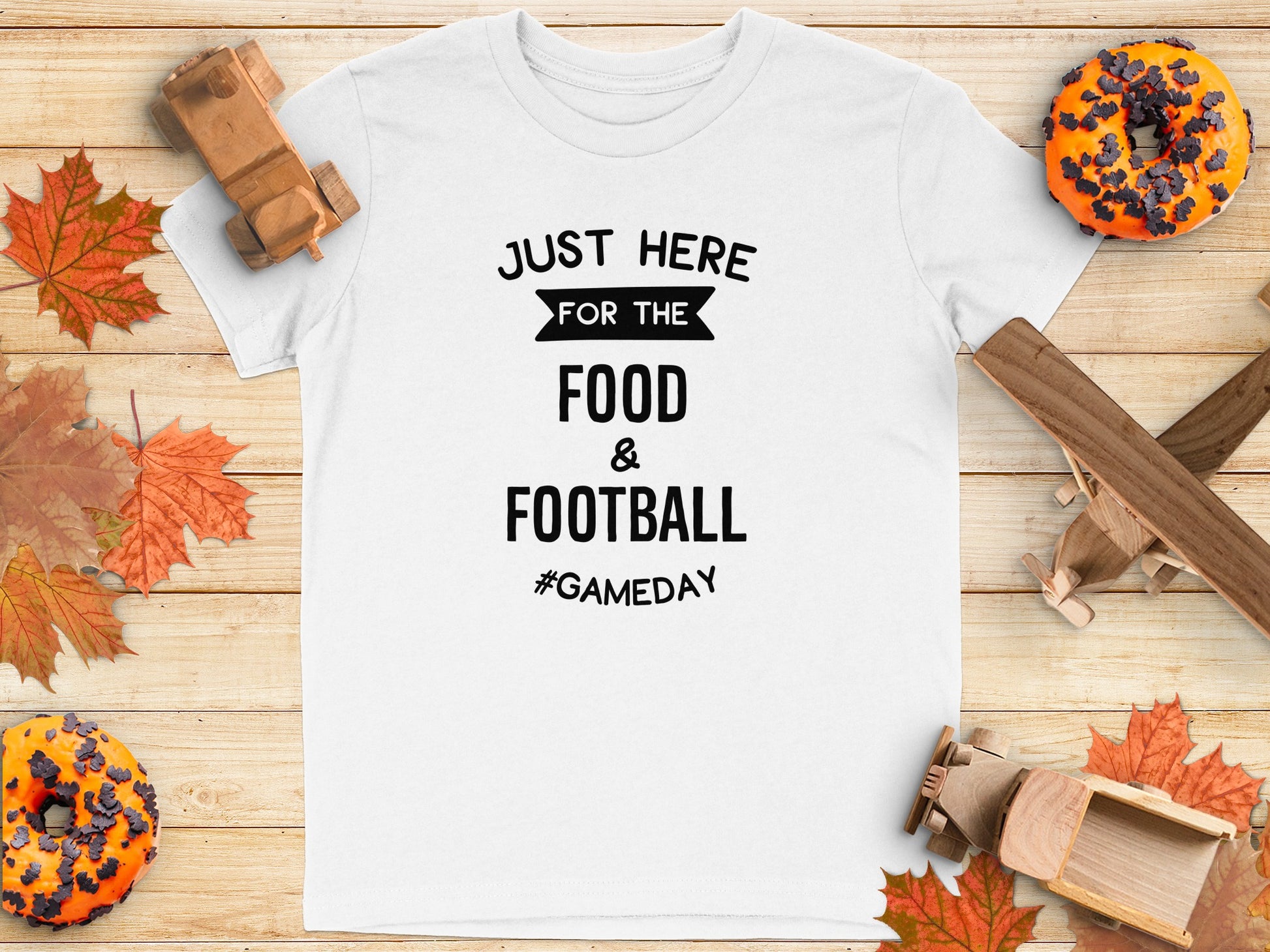 Just Here for the Food and Football Gameday product type