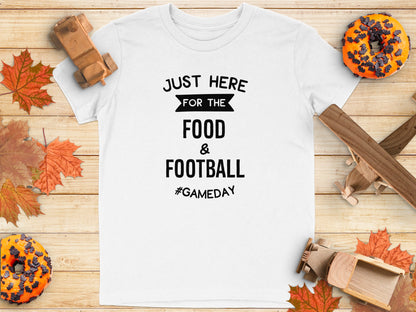 Just Here for the Food and Football Gameday product type
