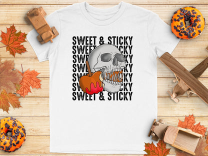 Sweet and Sticky Skull Graphic T-Shirt product