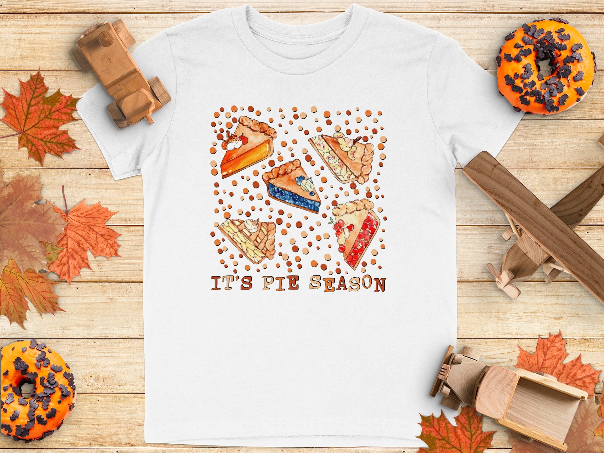 It's Pie Season Festive Autumn T-shirt Product
