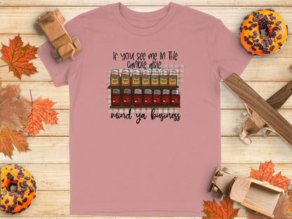 Mind Ya Business Candle Aisle Graphic Shirt product