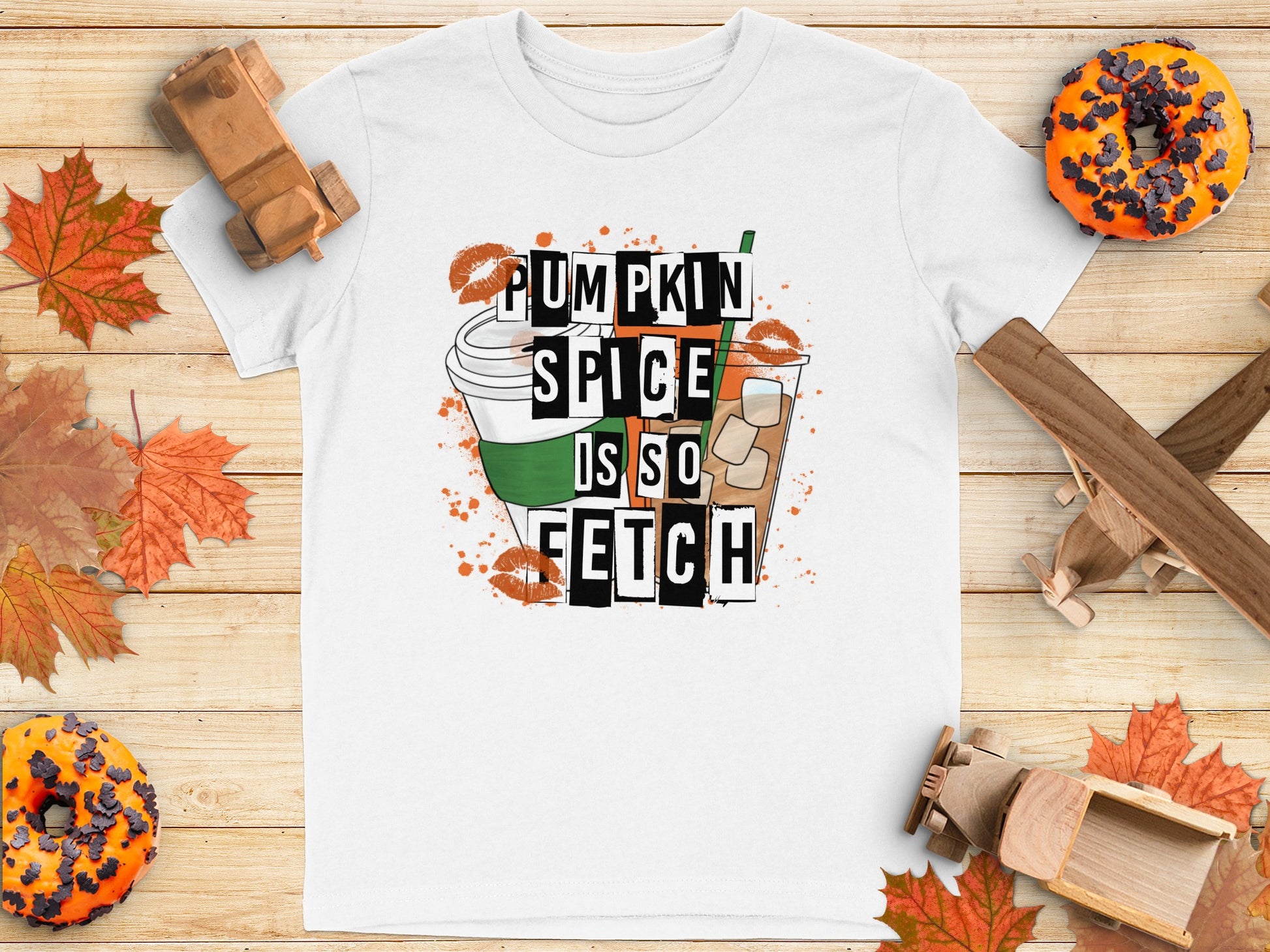 Pumpkin Spice Is So Fetch Graphic Tee product
