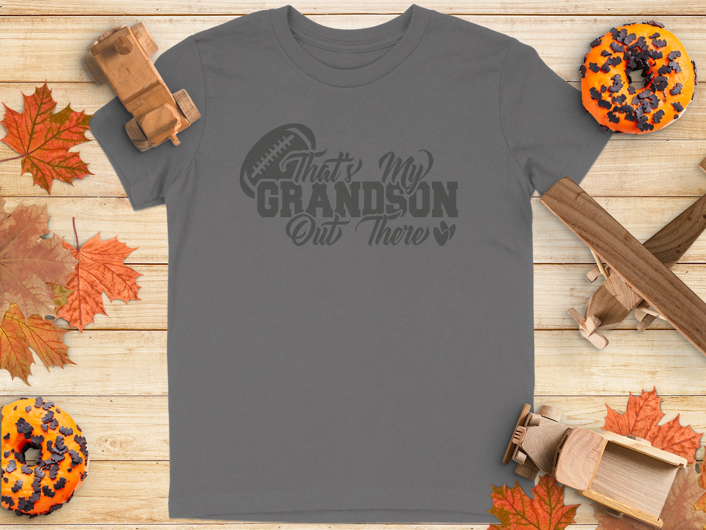 That's My Grandson Out There Football T-Shirt product type
