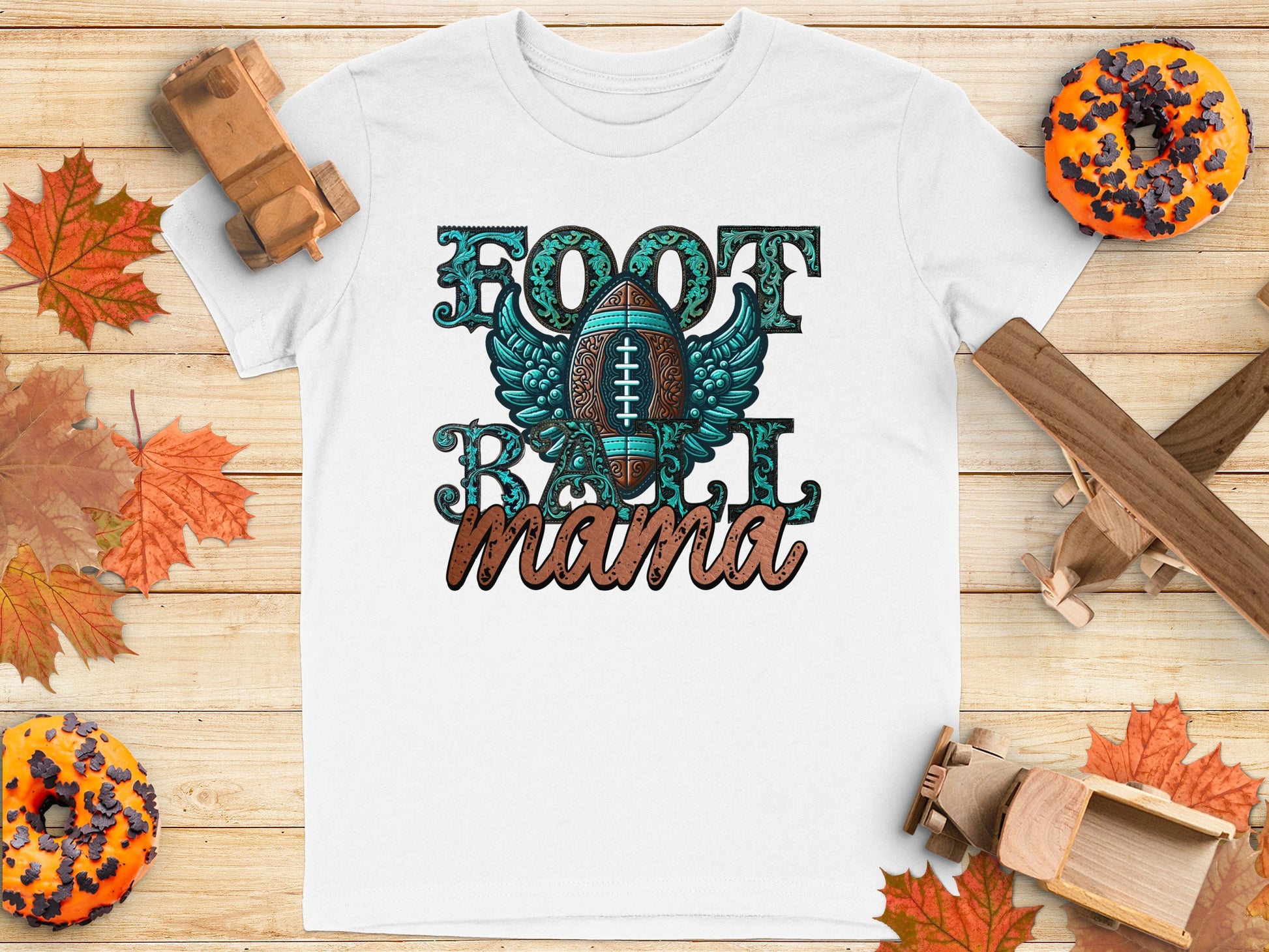 Football Mama Graphic Tee product