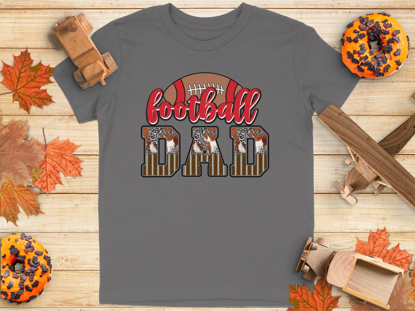 Football Dad Graphic Print T-Shirt product type