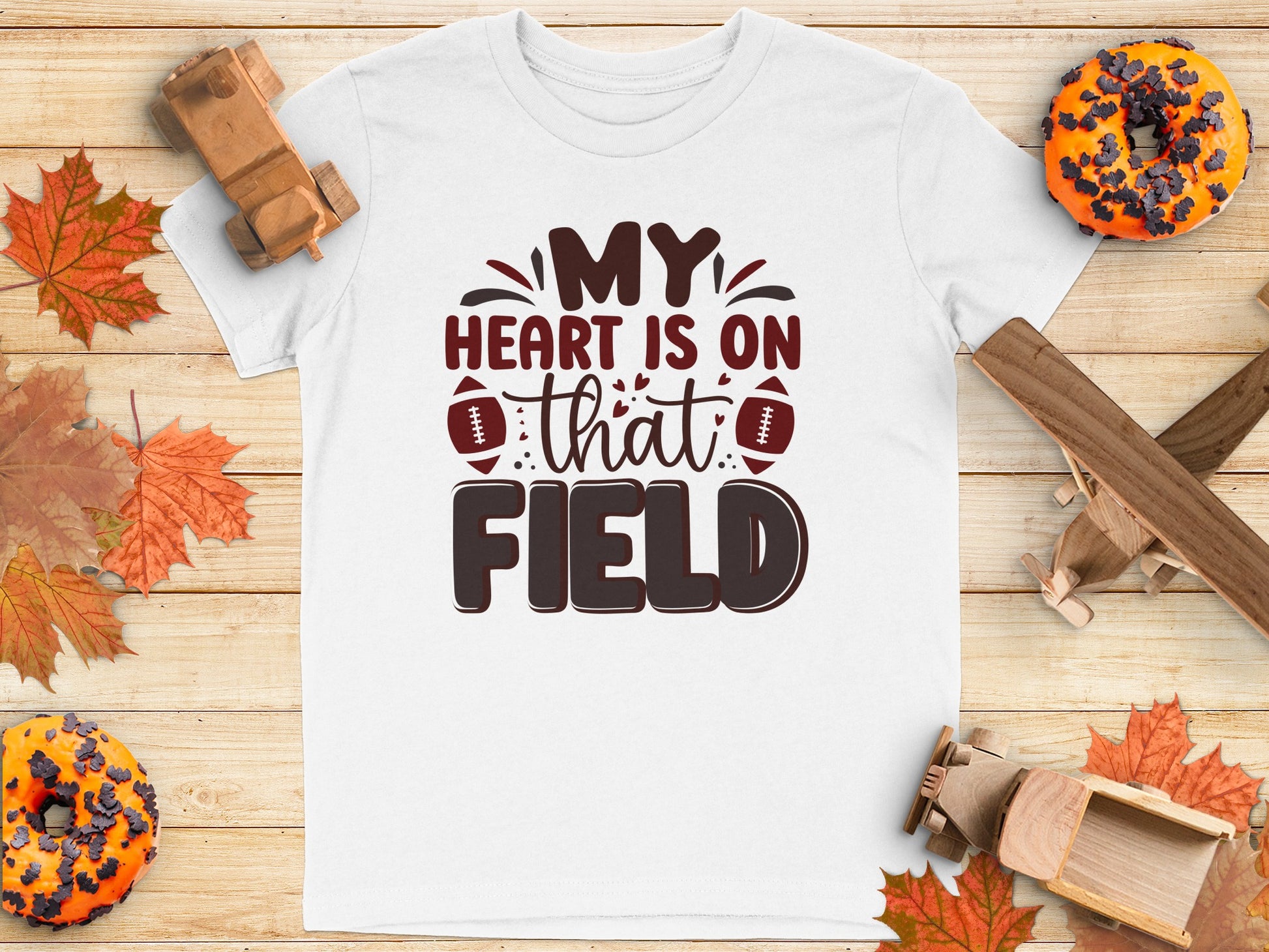 My Heart Is On That Field Graphic T-Shirt product