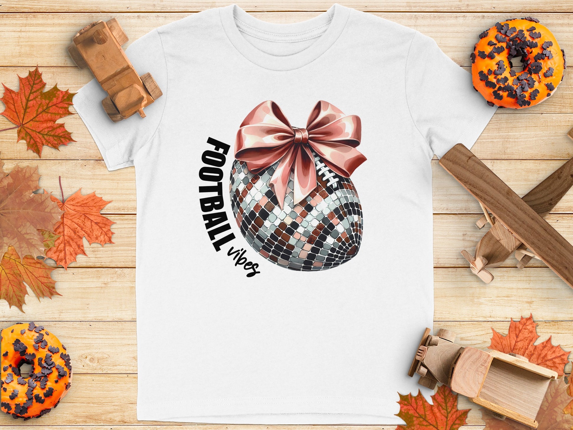 Football Vibes Shirt Cute Football Design T-shirt product