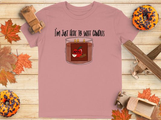 I'm Just Here To Sniff Candles Graphic T-Shirt product