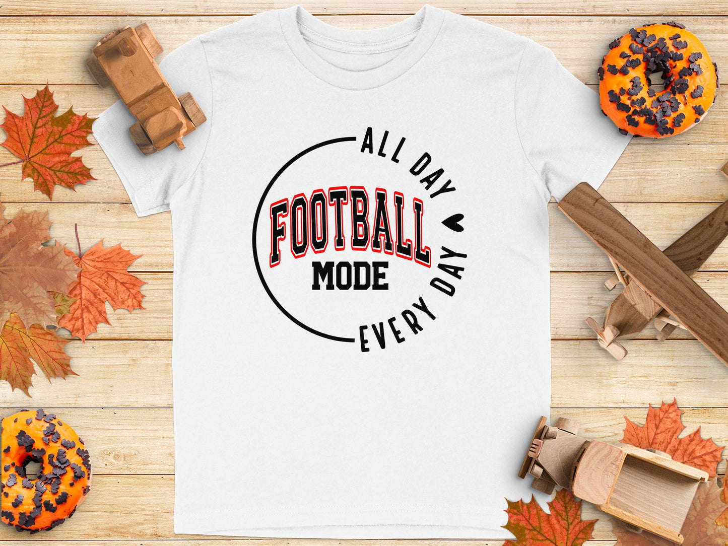 All Day Football Mode Every Day T-shirt product