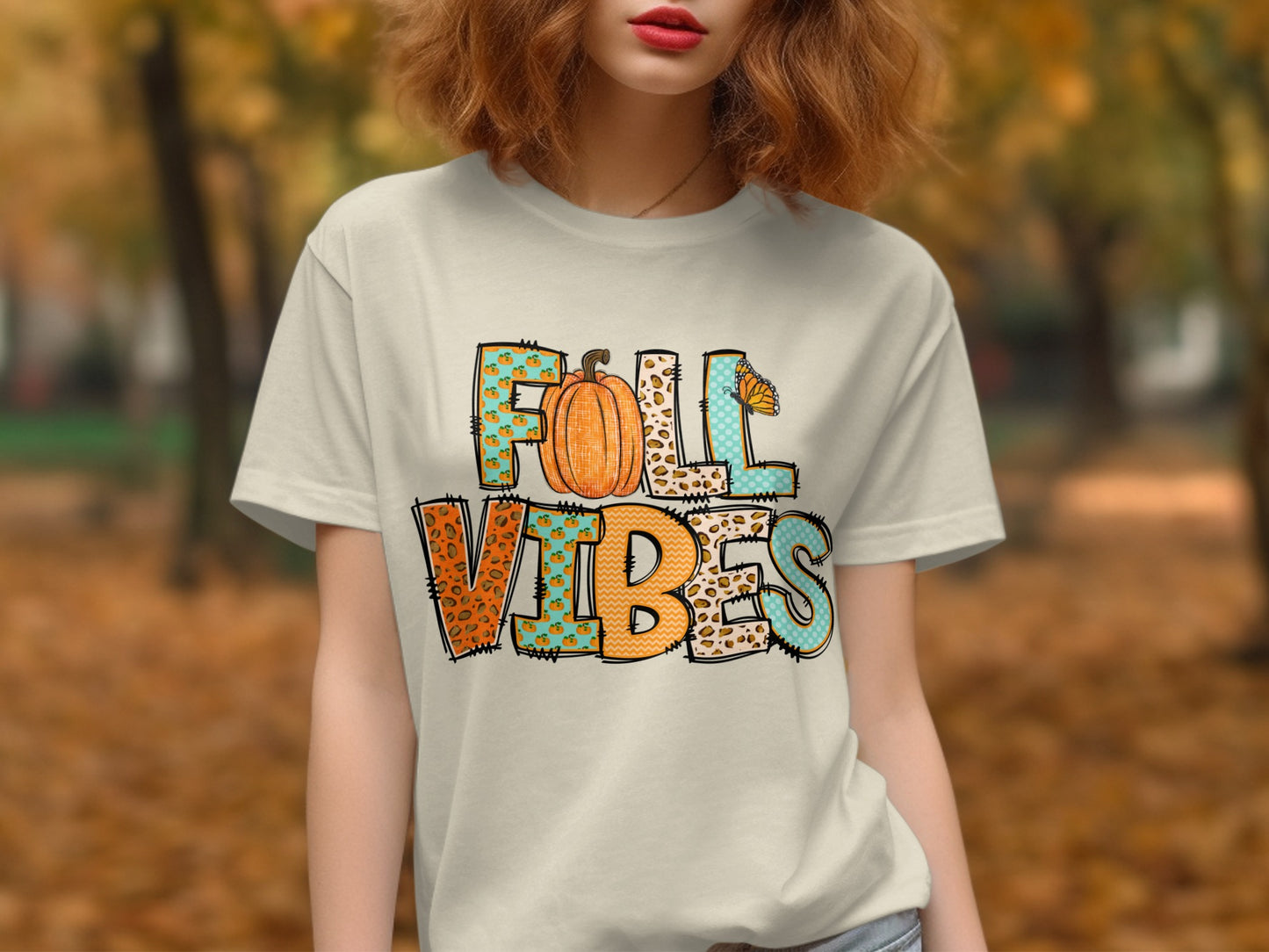 Fall Vibes Graphic T-Shirt Casual Outfit product