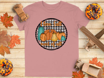 I Love Fall Most of All Pumpkins T-Shirt Product Type