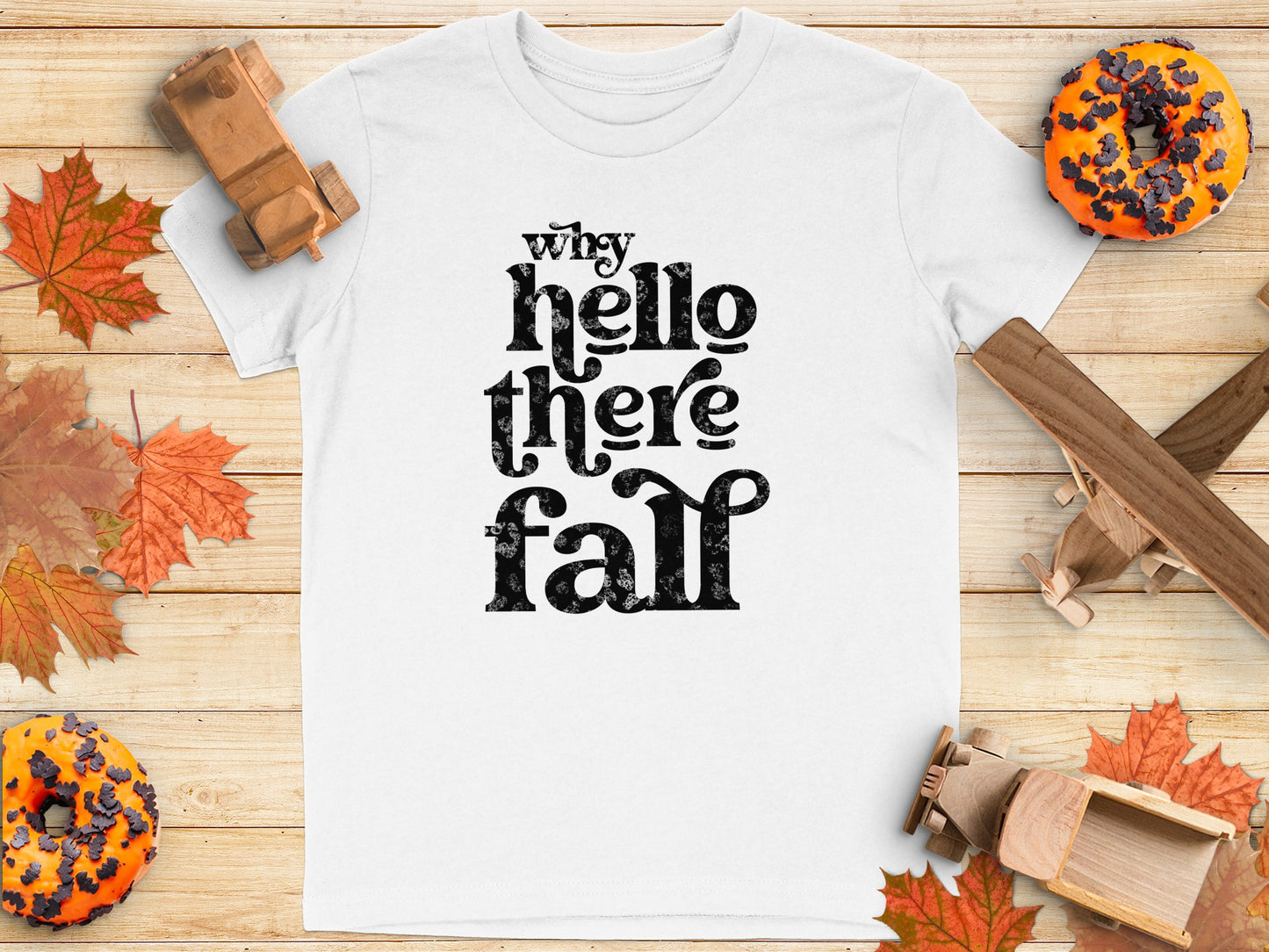 Why Hello There Fall Graphic T-Shirt product type