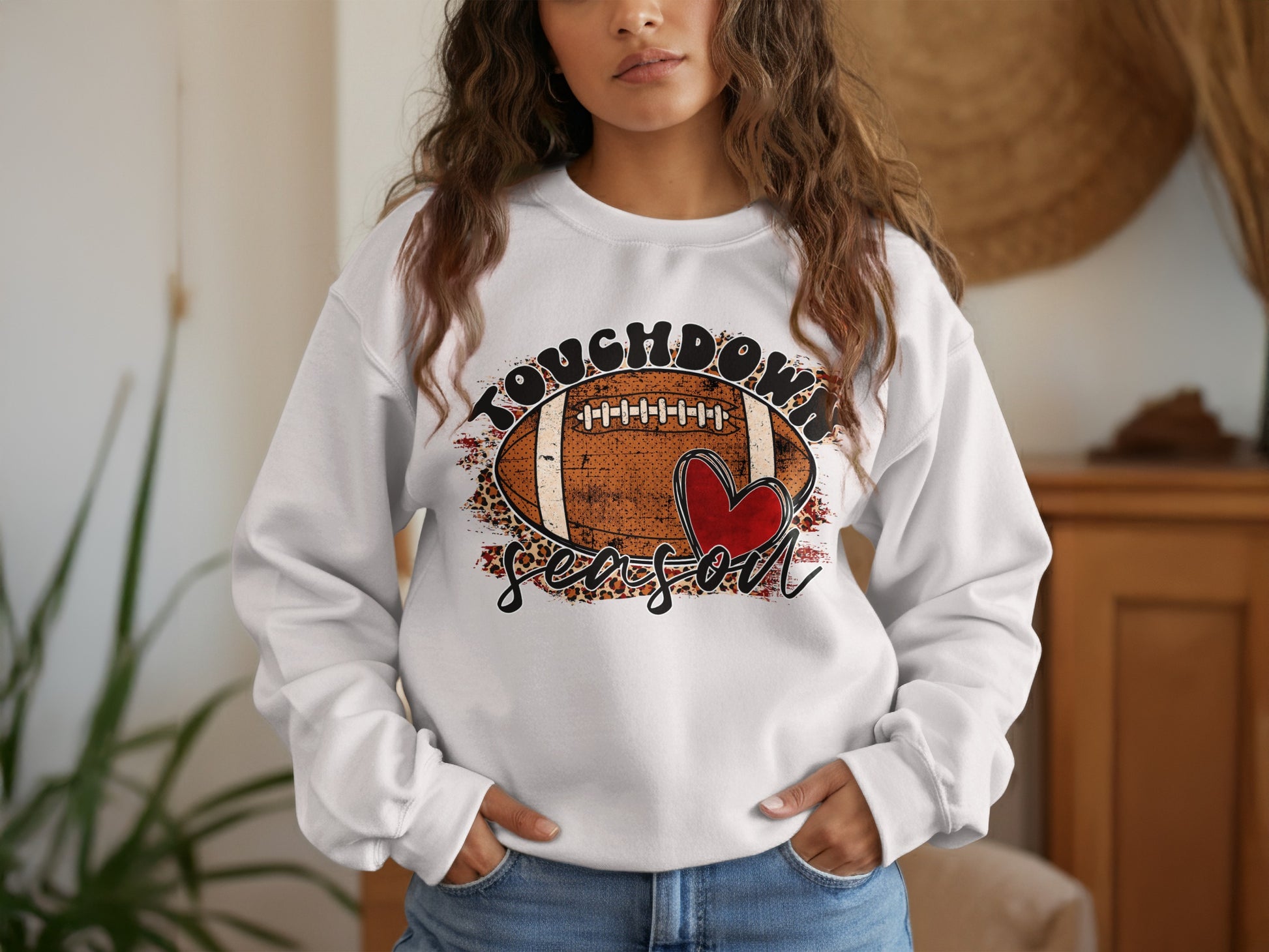 Touchdown Season Football Graphic Sweatshirt product
