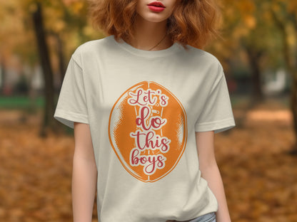 Let's Do This Boys Graphic Tee Shirt product type