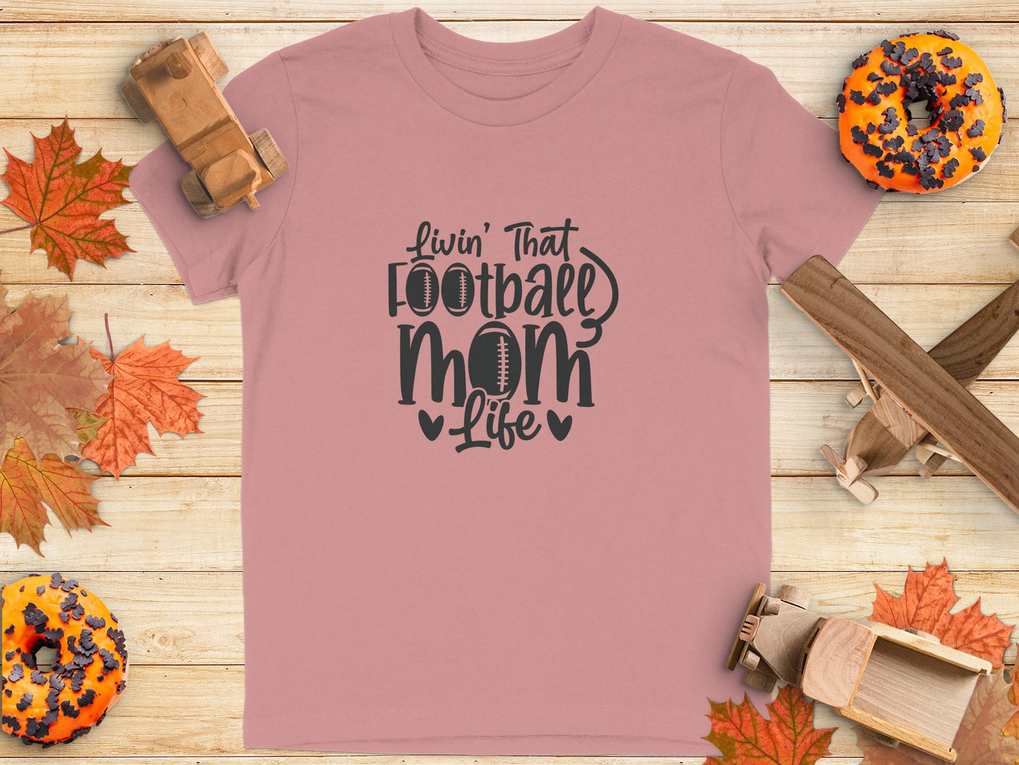 Livin' That Football Mom Life Shirt sports product