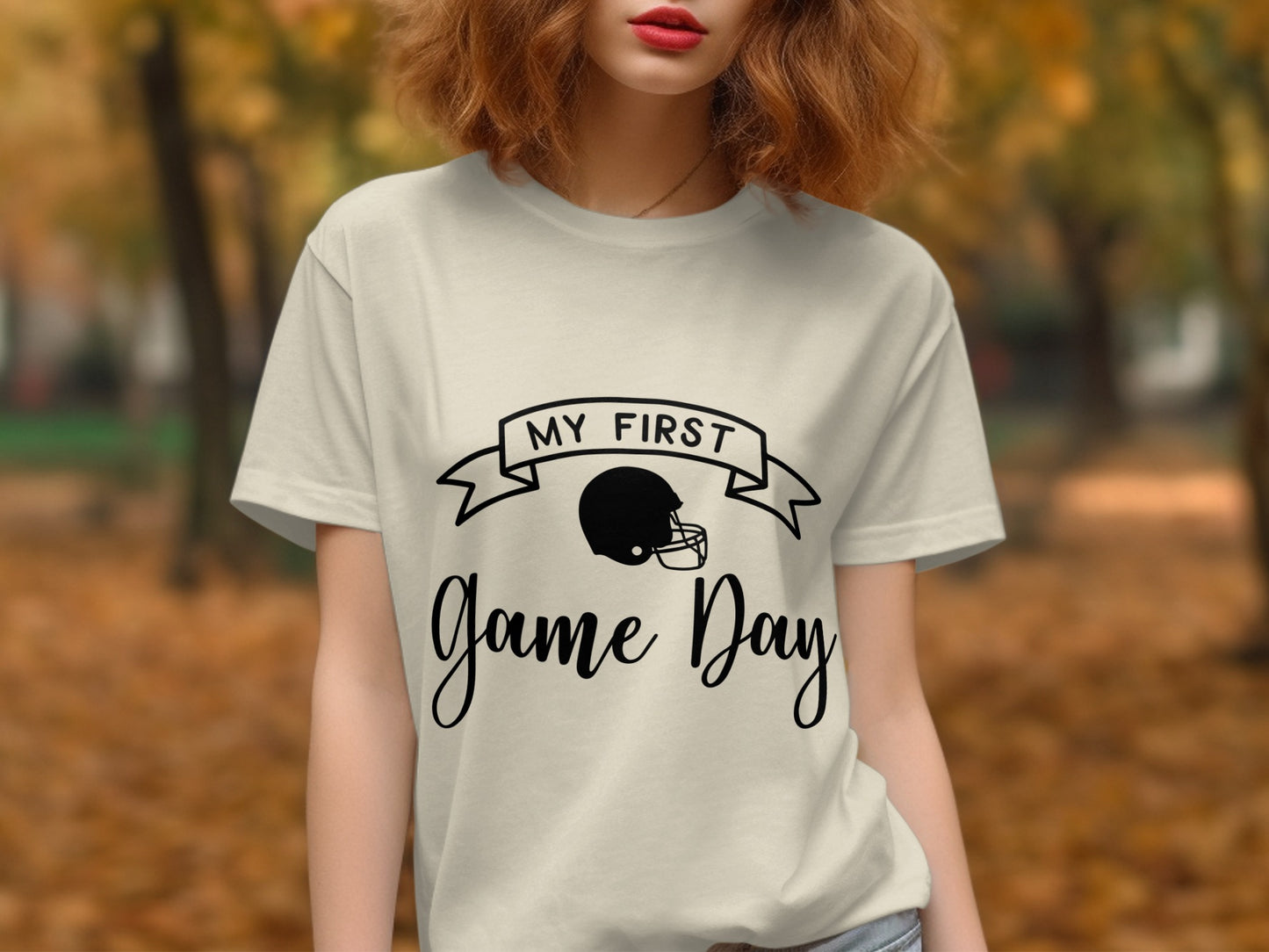 My First Game Day Football Tee Shirt product type