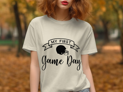 My First Game Day Football Tee Shirt product type