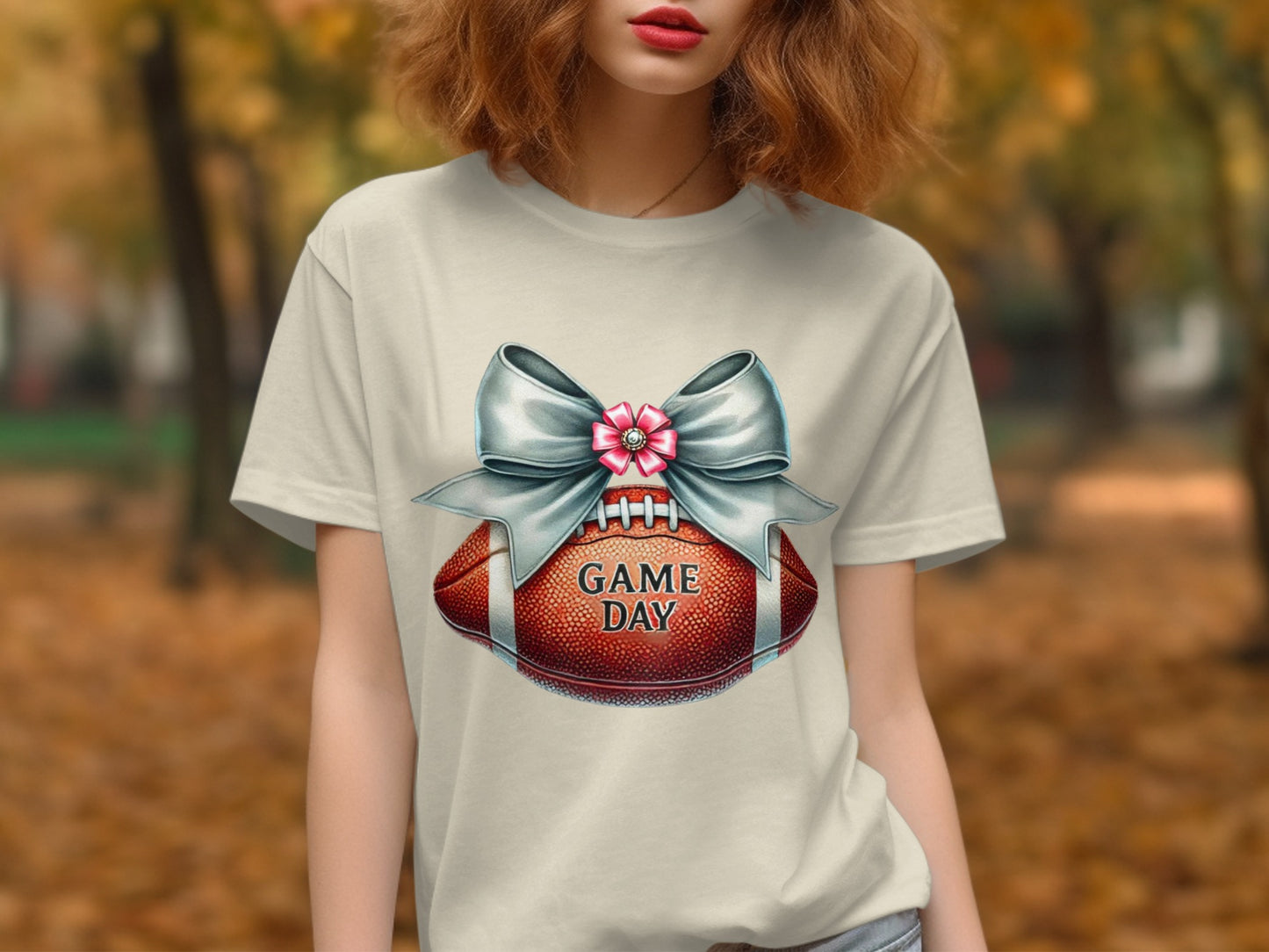 Game Day Football Design Short Sleeve T-Shirt product type