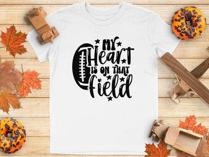 My Heart Is On That Field Sports T-shirt product