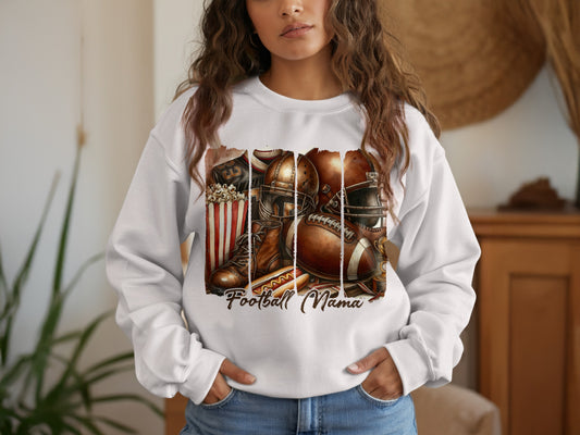 Football Mama Graphic Sweatshirt product type