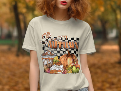 Sweet Autumn Pumpkin Pie Themed Graphic Shirt product