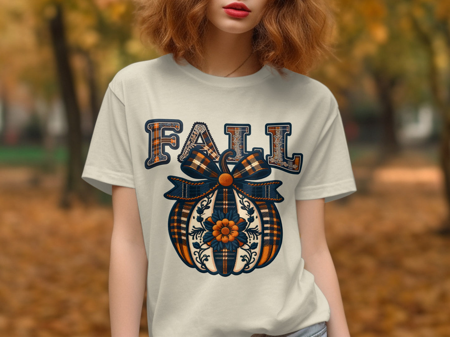 Fall Theme Graphic Printed T Shirt product