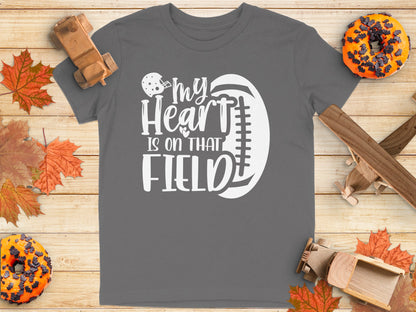 My Heart is on That Field Graphic T-Shirt product type