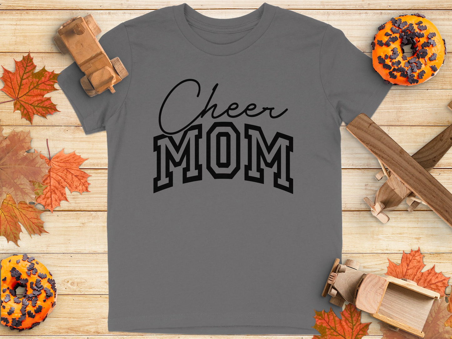 Cheer Mom Graphic T-shirt sports-themed product