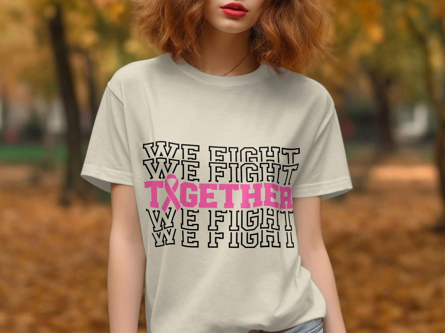 We Fight Together Motivational Statement Shirt product type