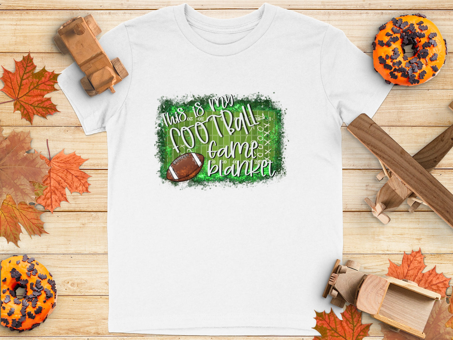 This Is My Football Game Blanket T-shirt product type