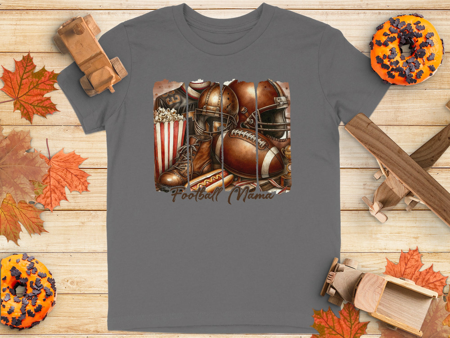 Football Mama Graphic Tee for Sports Fans product type