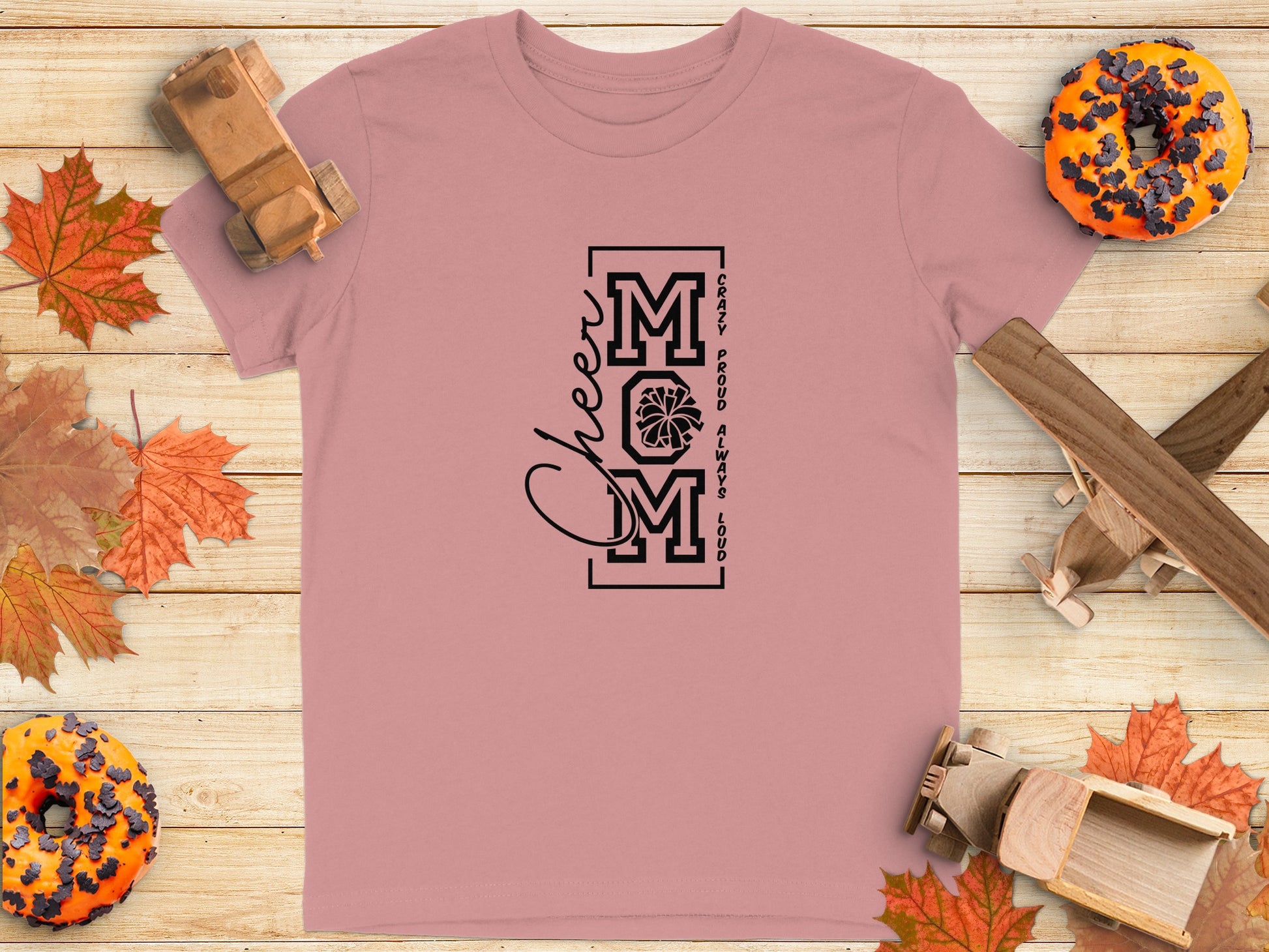 Cheer Mom Crazy Proud Classy Loud T-Shirt Product