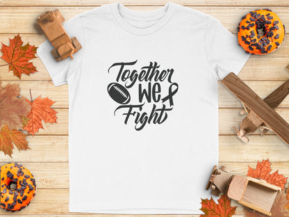 Together We Fight Football Awareness Shirt product type