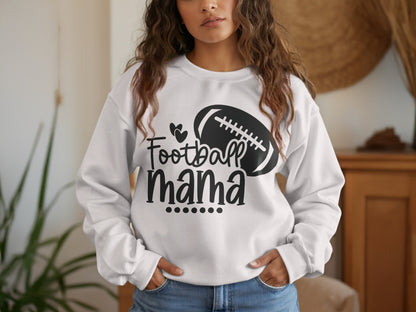 Football Mama Sweatshirt Perfect for Sports Fans Product