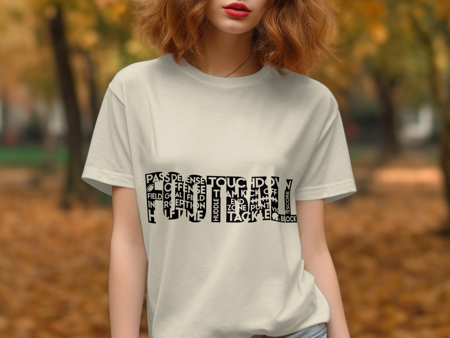 Football Field Terms Graphic TShirt product type