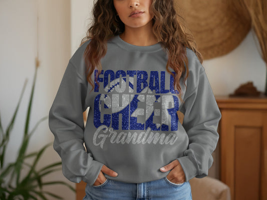 Football Cheer Grandma Graphic Sweatshirt product
