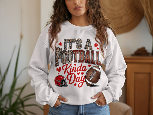 It's A Football Kinda Day Graphic Sweatshirt product