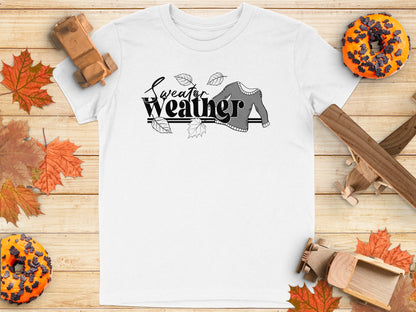 Sweater Weather Autumn Leaves T-shirt product type