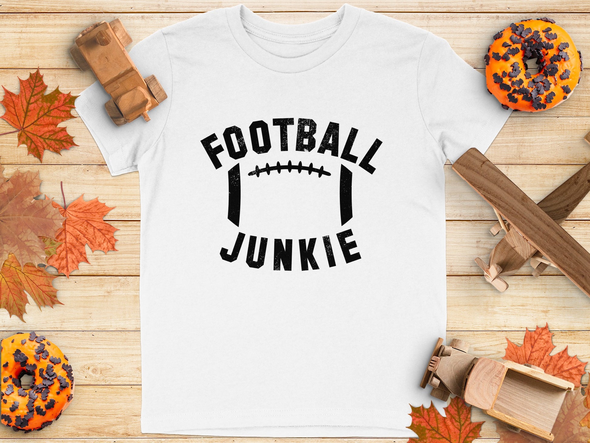 Football Junkie Graphic T-Shirt Casual product
