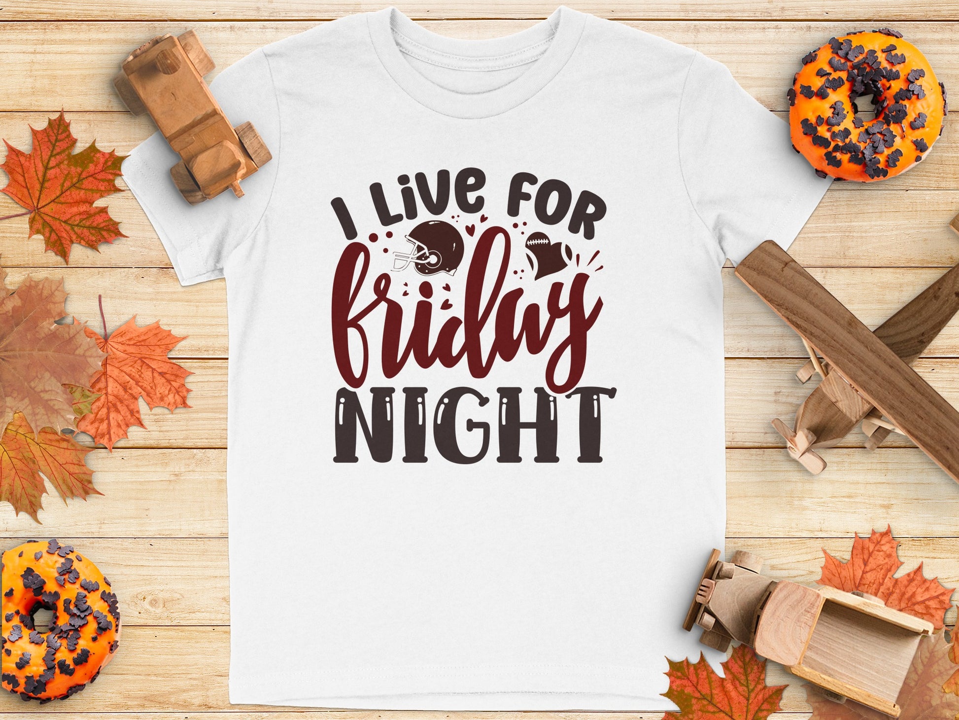I Live For Friday Night Graphic Tee product