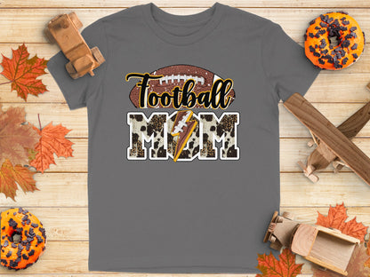 Football Mom Graphic Tee Shirt Product