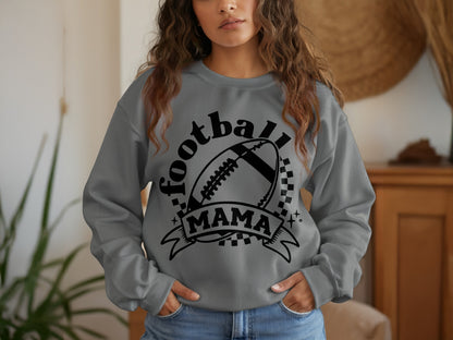 Football Mama Graphic Sweatshirt product