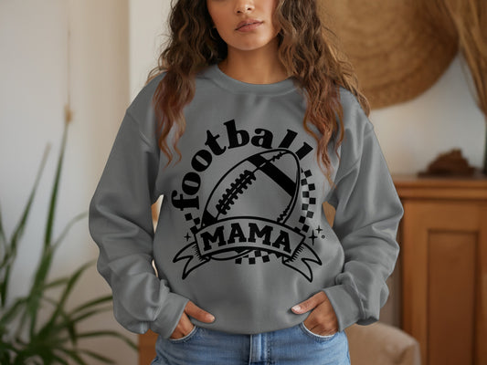 Football Mama Graphic Sweatshirt product