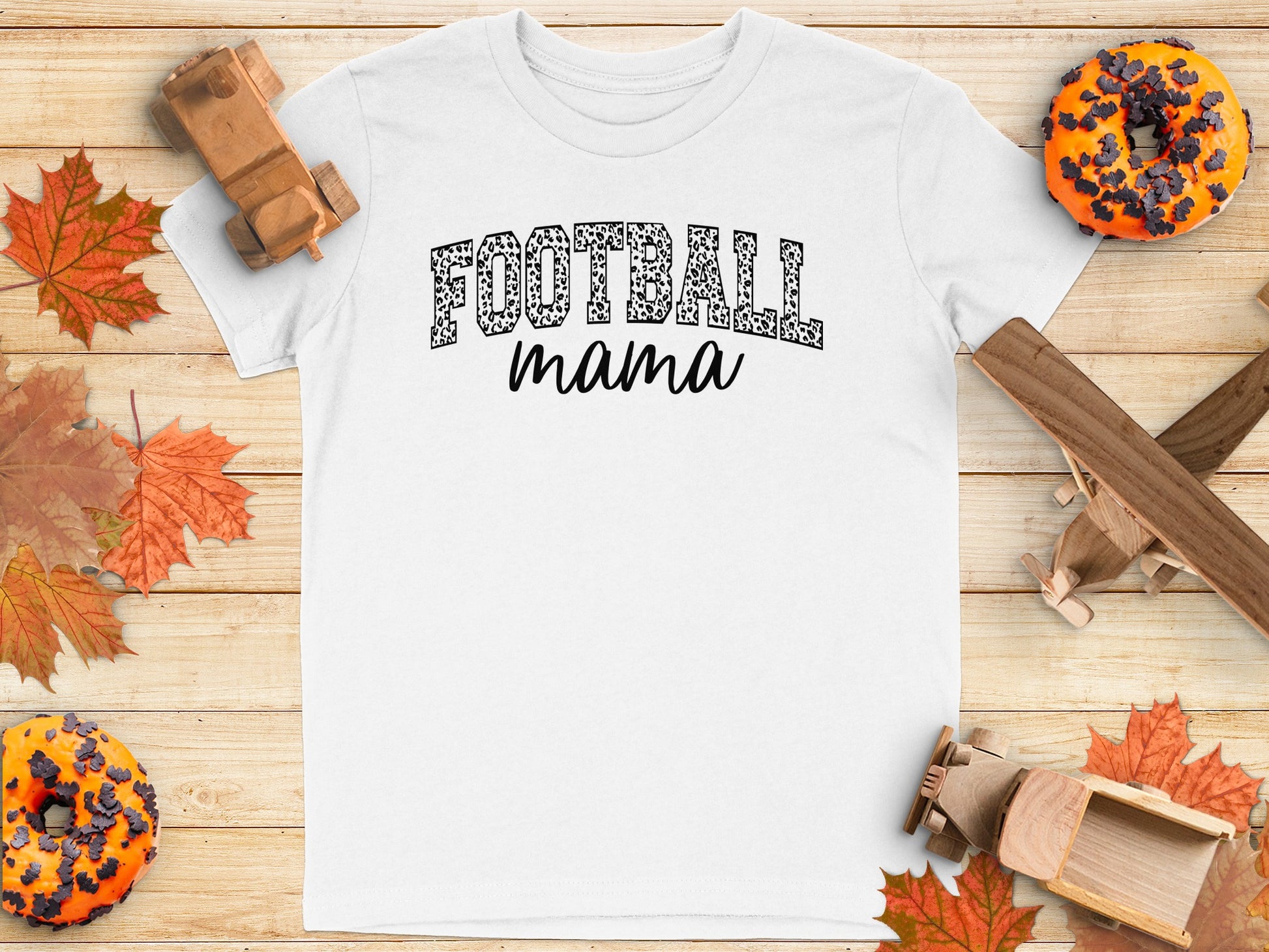 Football Mama Graphic T-Shirt for Sports Fans product type