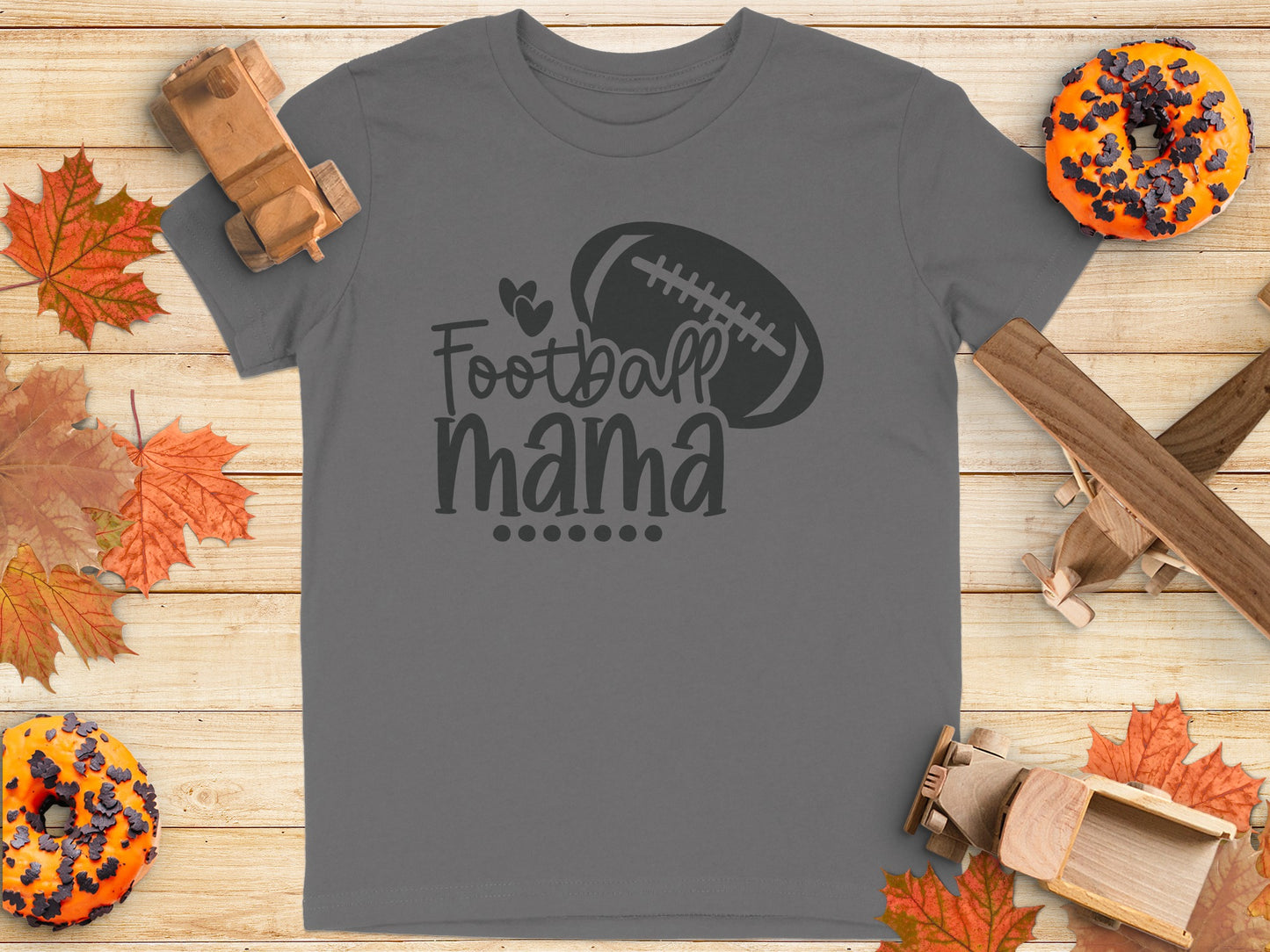 Football Mama Graphic T-Shirt perfect for fans product